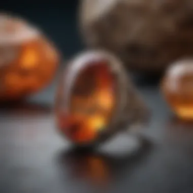Artistic Gemstone Jewelry Luxurious handmade jewelry featuring gemstone art
