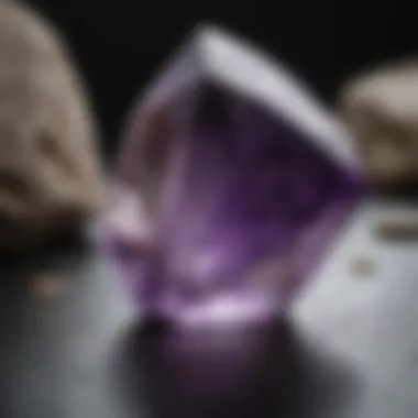 An infographic detailing the key quality characteristics that influence amethyst pricing.