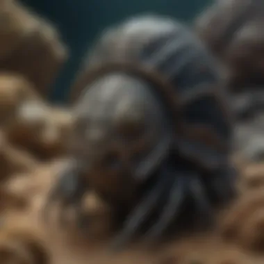 Trilobite: The Ancient Sea Dweller A vivid depiction of the Trilobite, a unique marine creature from the ancient oceans